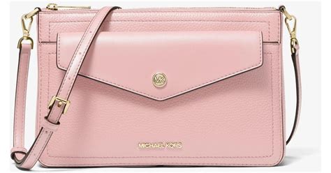 michael kors 3 in 1 daria bag|Maisie Medium Pebbled Leather 3.